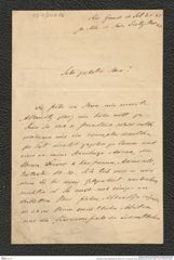 Nachlass Franz Steindachner, Brief von H. Ihering an Franz Steindachner (03.05.1887), Inv.Nr. 248.06, Seite 1